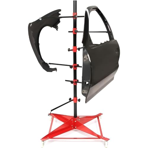 Autolackierregal mit verstellbaren Haken und Rädern – Multifunktions-Display für Karosserie-Sprühlack-Organisation Autolackierregal mit verstellbaren Haken und Rädern – Multifunktions-Display für Karosserie-Sprühlack-Organisation von Generisch