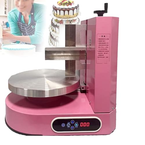 Automatische Kuchenstreumaschine - Elektrisches Beschichtungsglättungswerkzeug für Geburtstagskuchen, 10,2 - 30,5 cm Größe Automatische Kuchenstreumaschine - Elektrisches Beschichtungsglättungswerkzeug für Geburtstagskuchen, 10,2 - 30,5 cm Größe von Generisch