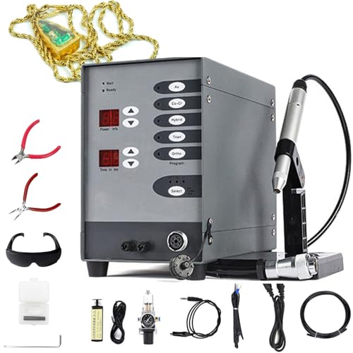 Automatisches Puls-Argon-Schweißer-Set für Schmuckreparatur, komplettes Zubehör im Lieferumfang enthalten, 220 V Automatisches Puls-Argon-Schweißer-Set für Schmuckreparatur, komplettes Zubehör im Lieferumfang enthalten, 220 V von Generisch