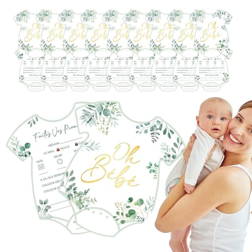 Baby Vorhersagen | Babys Vorhersagen Karte Für Eltern In SPE - Gender Reveal Set mit Wünschen, Spielen und Planungsaktivitäten für Babypartys mit, Mädchen, Gästen und Familie Baby Vorhersagen | Babys Vorhersagen Karte Für Eltern In SPE - Gender Reveal Set mit Wünschen, Spielen und Planungsaktivitäten für Babypartys mit, Mädchen, Gästen und Familie von Generisch