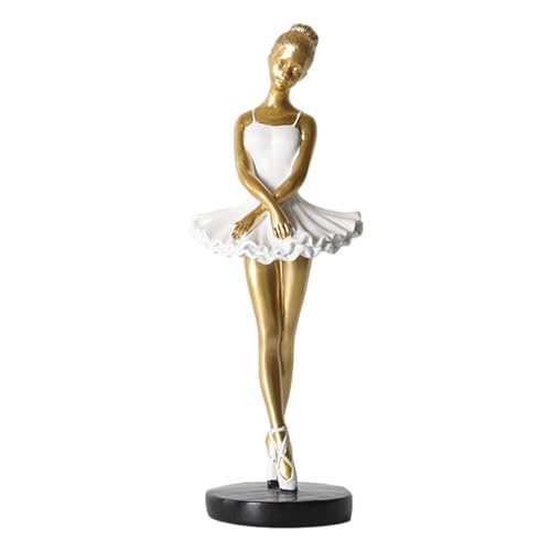 Ballerina-Ornamente, Moderne Ballerina-Figuren aus Kunstharz, Balletttänzerin Statue, Harz Ballerina Figuren, Kreative Kunstornamente, Außergewöhnliche Widerstandsfähigkeit, Anspruchsvoller Stil von Generisch