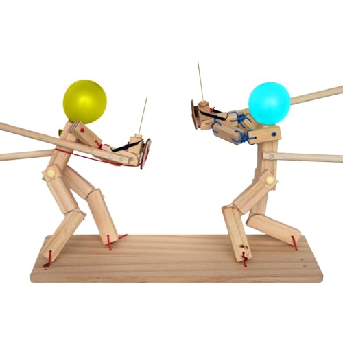 Balloon Brawlers, Fencing Puppets Balloon Game, Duel Buddies Balloon Game, Balloon Brawlers Fechtspiel, Duel Buddies Balloon Fighting Game, Balloon Bamboos Man Battle Game (With 100 Balloons) von Generisch