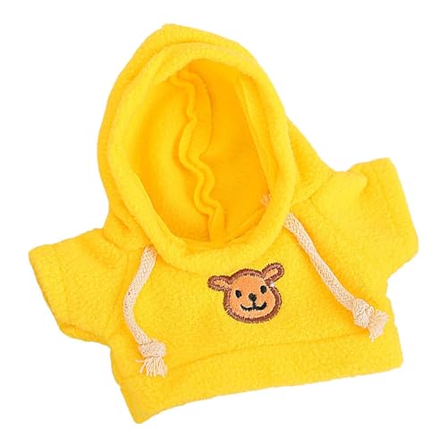 Baue Einen Bären-Outfits,Kleidung Für Stofftiere, Plüschbärenkleidung, Kleine Kapuzenpullover Zum Sammeln, Capybara-Kuscheltier-Shirt, Süßer Stoffpuppenpullover Für 7,87 Bis 9,84 Zoll Große Puppen von Generisch