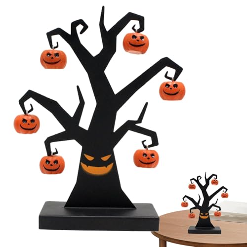 Baum-Figuren, Baum-Miniatur - Halloween-Dekorationen -Geisterbaum,Tischdekoration, Halloween-Statue, Kunsthandwerk, Dekoration, Requisiten für Party-Dekoration von Generisch