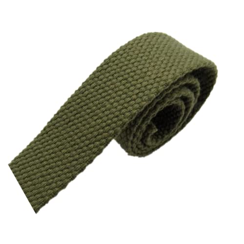 Baumwoll-Twill-Klebeband, 20 mm, gewebtes Gurtband für Tasche, Band, Rucksack, Bindung von Generisch