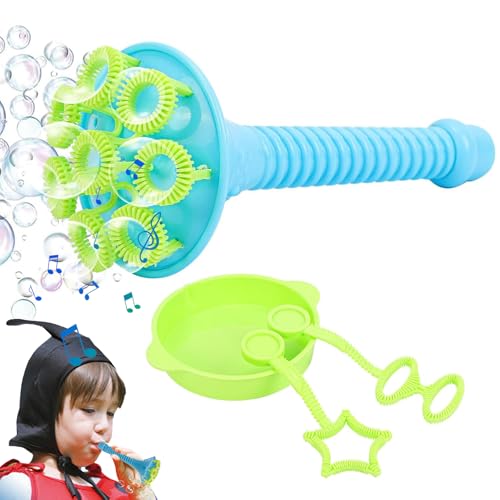 Blase für Kinder, Kinderblasen | 3X Bubble -Zauberstäbe für Kinder | Trompete mit Round -Tablett -Schaltblasen Blasen Spiele Spielzeug für die Schule im Freien Bad Blase für Kinder, Kinderblasen | 3X Bubble -Zauberstäbe für Kinder | Trompete mit Round -Tablett -Schaltblasen Blasen Spiele Spielzeug für die Schule im Freien Bad von Generisch