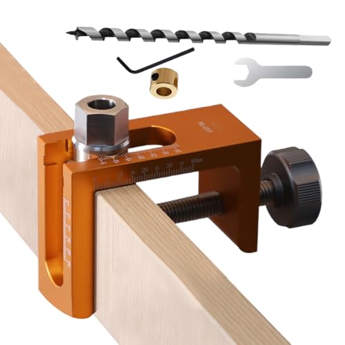 Bohrschablone Für Unterputzscharniere - 10mm Scharnier-Bohrlehre & Montagehilfe - Unsichtbare Positionierhilfe Mit Rückholfunktion Für Schränke Kleiderschränke Und Schrankwände Bohrschablone Für Unterputzscharniere - 10mm Scharnier-Bohrlehre & Montagehilfe - Unsichtbare Positionierhilfe Mit Rückholfunktion Für Schränke Kleiderschränke Und Schrankwände von Generisch