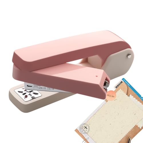 Booklet Stapler - Rotate Desk Stapler | 360 Degree Rotate Desk Staplers For Booklet | School Rotating Binding Stapler | Rotation Swivel Stapler For Booklet Binding 50 Pages von Generisch