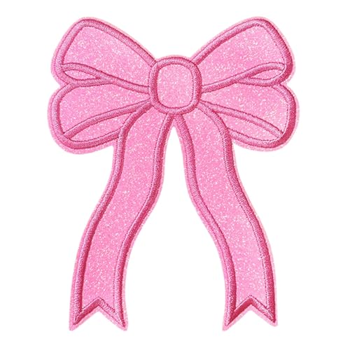 Bow Patches - Side Bow Embroidered Stickers, Bow Embroidered Patch, Iron Bow Patch, Decorative Accessories, Cute Applique, Iron Patches for Girls Women Clothes Backpacks Jackets von Generisch