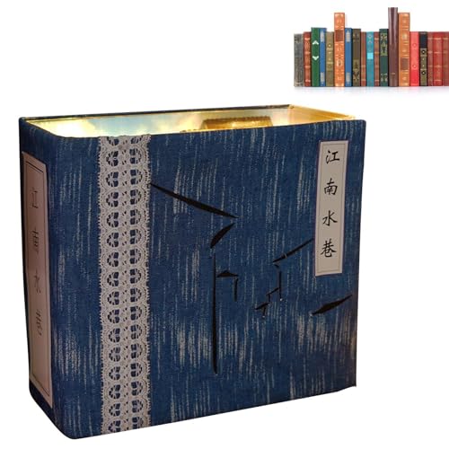 Bücherregal- -Einsatz – Personalisierte Buchecken-Hülle, montierte Buchstützen-Display | DIYs kreatives Buchecken-Set mit Lichtern, dekoratives Bücherregal Geschenk für Leser, Jugendliche und Bücherregal- -Einsatz – Personalisierte Buchecken-Hülle, montierte Buchstützen-Display | DIYs kreatives Buchecken-Set mit Lichtern, dekoratives Bücherregal Geschenk für Leser, Jugendliche und von Generisch