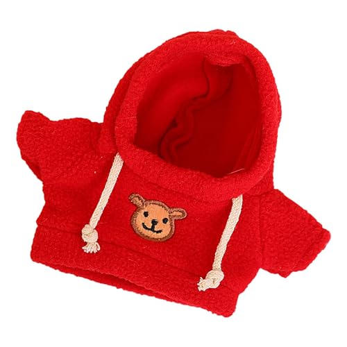 Build A Bear-Kleidung, Build A Bear-Outfits - Cartoon-Kleidung für Plüschtiere,Niedliches Capybara-Kuscheltier-Shirt, -Puppen-Outfits, Zubehör, Pullover für Kinder, und Mädchen, 7,87 bis 9,84 Zoll von Generisch