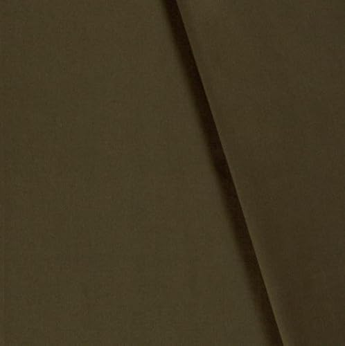 Canvas Stoff Meterware - stabile Baumwolle Uni, reißfester Taschenstoff - schwerer Baumwollstoff - Trachtenstoff - Panama *Ab 50cm, Farbe: 026 olive Canvas Stoff Meterware - stabile Baumwolle Uni, reißfester Taschenstoff - schwerer Baumwollstoff - Trachtenstoff - Panama *Ab 50cm, Farbe: 026 olive von Generisch
