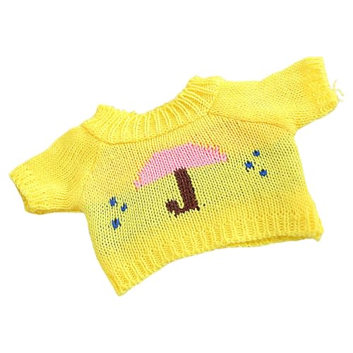 Capybara Puppenkleidung, Plüschpuppen-Ersatzkleidung, Bärenkleidung, Baumwollpuppenkleidung, Puppenpullover, Puppe für 20-25 cm Größe, nur Kleidung, Puppen nicht im Lieferumfang enthalten von Generisch