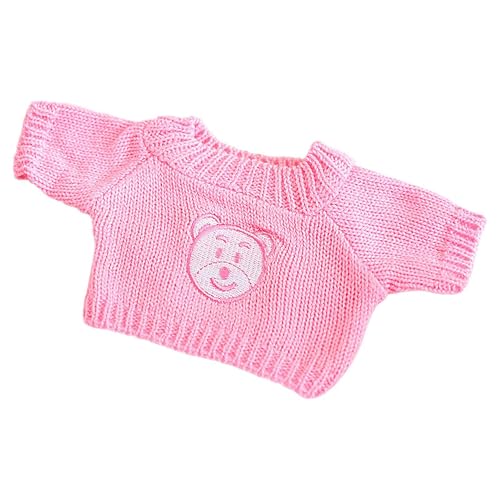 Capybara Puppenkleidung, Plüschpuppen-Ersatzkleidung, Bärenkleidung, Baumwollpuppenkleidung, Puppenpullover, Puppe für 20-25 cm Größe, nur Kleidung, Puppen nicht im Lieferumfang enthalten von Generisch