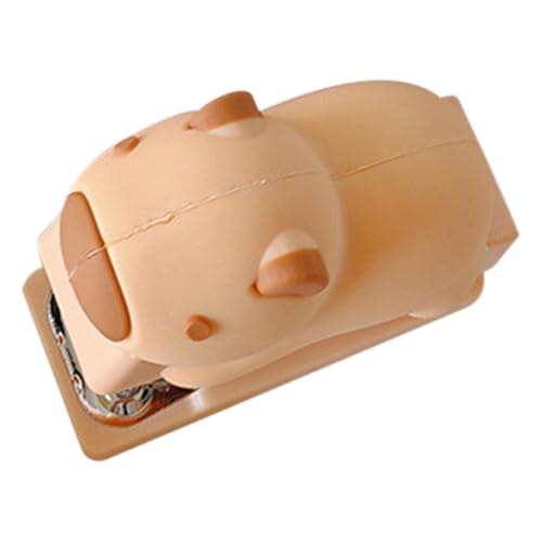 Capybara Stapler, Cute Capybara Stapler, Compact Stapler, Multifunctional Stapler, Creative Office Supplies Cartoon Stapler with Staple, Portable Office Supply Stapler for School von Generisch