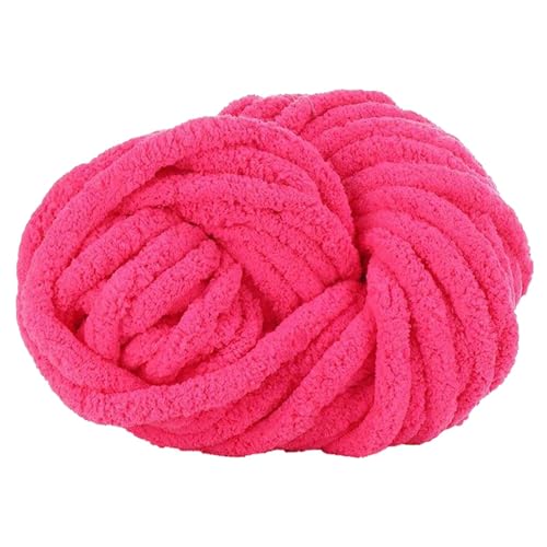 Chenille-Island-Wollgarn | 250g Dicke Wolle Für Teppiche, Decke, Mütze, Schal, Dickes Wollgarn Handgefertigte Deckenlinie, Flauschige Chenille-Linie Für Weiche Überwürfe Decken, Weich Und Warm von Generisch