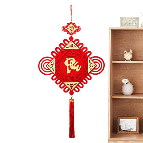 Chinesische Knoten-Quaste | Anhängerdekorationen vietnamesische Wörter chinesische Quaste | Exquisite dekorative Knotenschnur, chinesischer für Tisch, Schlafzimmer von Generisch