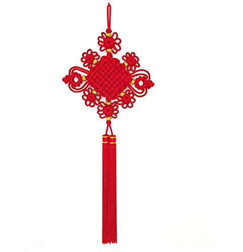 Chinesische Knotenornamente, chinesische Knoten, Exquisite chinesische Knotenornamente im chinesischen Stil, handgewebte chinesische Knoten, Festliche Dekorationen zum chinesischen Neujahr, von Generisch