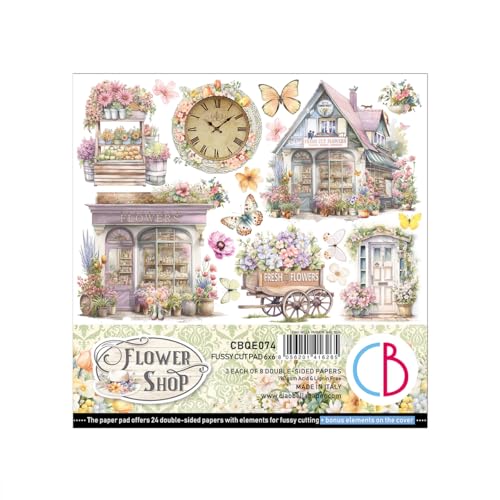 Ciao Bella Flower Shop Schneideblock, 15,2 x 15,2 cm von Generisch