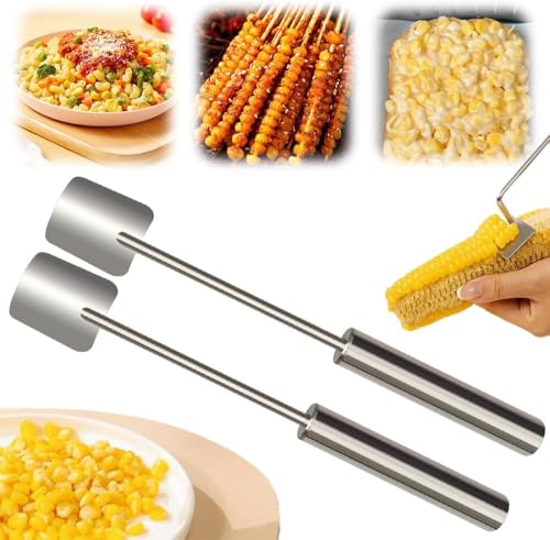 Corn Peeler Corn Peeler for Corn on The Cob, 2024 Verbesserter Maisschäler zum Entfernen von Maiskolben, Maiskolben-Stripper-Werkzeug für die Küche zu Hause, Maisschäler (2pcs) von Generisch