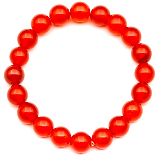 Dehnbares Armband mit natürlichen Karneol-Perlen, echter roter Kristall, Jungfrau-Edelstein, elastisch, 8 mm Perlen, Modeschmuck, Heilchakra, langlebig Dehnbares Armband mit natürlichen Karneol-Perlen, echter roter Kristall, Jungfrau-Edelstein, elastisch, 8 mm Perlen, Modeschmuck, Heilchakra, langlebig von Generisch