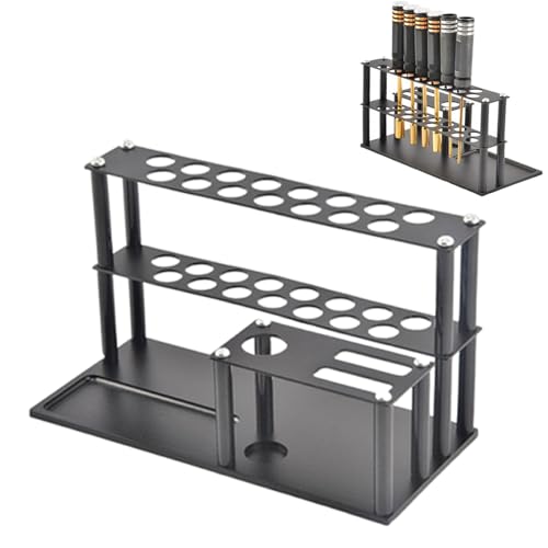 Desktop-Werkzeug-Organizer – Desktop-Modell-Auto-Reparatur-Werkzeug-Rack, Scheren-Zangen-Schreibtisch-Rack | Schraubendreher-Treiber-Tür-Organizer mit Tablett Desktop-Werkzeug-Organizer – Desktop-Modell-Auto-Reparatur-Werkzeug-Rack, Scheren-Zangen-Schreibtisch-Rack | Schraubendreher-Treiber-Tür-Organizer mit Tablett von Generisch