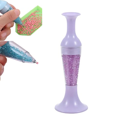 Diamond Art Pens, Diamond Art Painting Pen, Diamond Art Painting Kits, Flower Pot Shape Point Drill Pen, Diamond Art Accessories Pens, Diamond Dotting Tool for Nail Art Crafts Making von Generisch