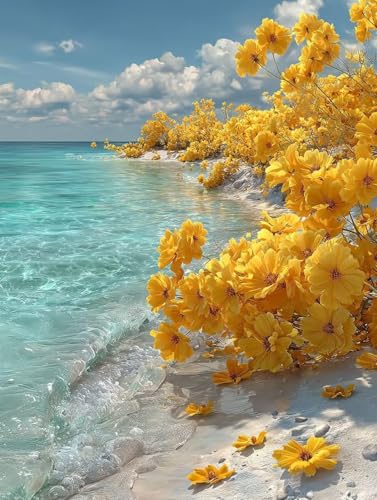 Diamond Painting Erwachsene Blume Diamond Painting Kinder Sea, DIY 5D Full Runde Drill Basteln Erwachsene Stickerei Kreuzstich Daiments Malerei für Zimmer Deko Wohnzimmer, Geschenke 70x100cm 1-1636 Diamond Painting Erwachsene Blume Diamond Painting Kinder Sea, DIY 5D Full Runde Drill Basteln Erwachsene Stickerei Kreuzstich Daiments Malerei für Zimmer Deko Wohnzimmer, Geschenke 70x100cm 1-1636 von Generisch
