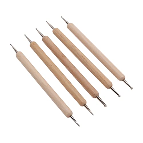 Doppelseitiger Stift zum Nachzeichnen von Punkten, fester Griff, Gravierstift, Ton-Skulptur, Bastelwerkzeug von Generisch