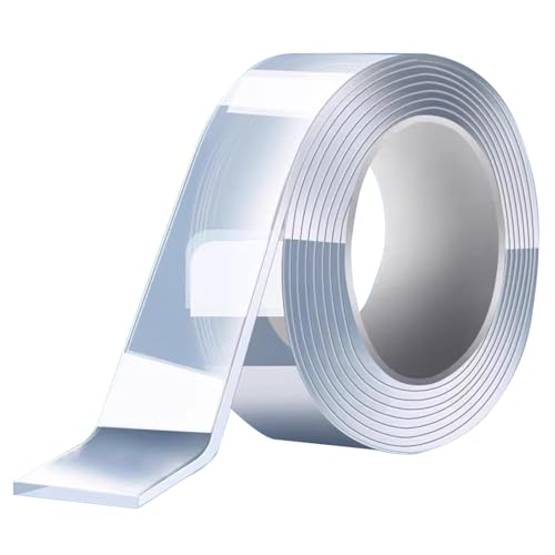 Doppelseitiges Klebeband Extra Stark Nano Tape Spurloses, Double Sided Tape Transparent Abnehmbar Spurlos Klebeband Doppelseitiges Klebeband Ablösbar Zum Aufhängen Von Bildern, Postern, Teppichen von Generisch