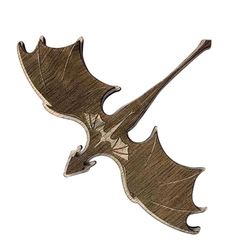 Drachen-Buchecke – Gothic-Bücherregal, Drachenfigur-Ornament – ​​Lesezeichen, Bücherregal-Dekoration, Halloween- für Arbeitsplatz, Schreibtisch, Regale, Schrank, unverwechselbares Design von Generisch