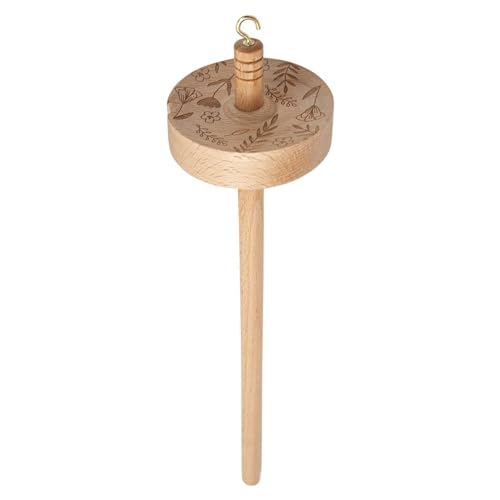 Drop Spindel – spinniNng Wolle Starter Spinner | Top Whorl Drop Spindel | Holzspindel-Set HandspinniNg Wolle Starter für Anfänger Profis Nähen Weben SpinniNng Stricken von Generisch