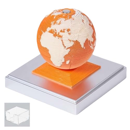 Earth Calendar 3D Calendar Sticky Notes 2025, Earth Calendar 3D Memo Paper Hand Tear Paper Carving 3D Platform Calendar Art Calendar Sculpture Paper Carving Note Desktop Decoration (Style F) von Generisch