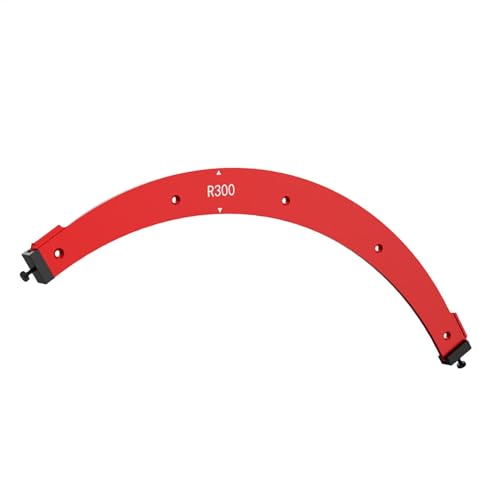 Eckradius-Routing-Vorlage, robuste Fräserschablonen aus Aluminiumlegierung, manuelle Handhabung, effektive Holzbearbeitung für Holzbearbeitungsbegeisterte, Profis von Generisch