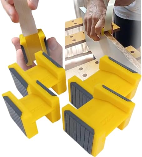 Edge Tape Holder,New Edge Tape Straightener Kit - Joinery Solutions, Joinery Kits,Mini Edge Banding Trimmer Tool,22mm & 35mm Edge Tape for 15-30mm Paper,for Precise Finish (4 Pcs) von Generisch