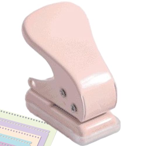 Einzellocher, Locher | Kleine Handstanzen Handheld | Ergonomischer Locher, robuster Papierstanzer, und Schulbedarf zum Basteln, Etiketten, Kleidung, Tickets, Scrapbook-Werkzeug von Generisch