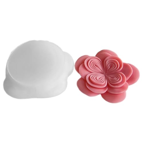 Einzigartige 3D-Blumen-Fondant-Silikonform für Seifenherstellung, Epoxidharz, Bastelformen von Generisch