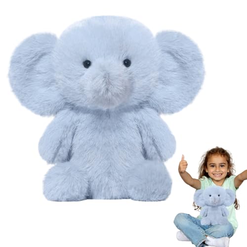 Elefanten Kuscheltier | Sammlung Weicher Kuscheltiere,Weiches Knuddelbares Schlafpüppchen Für Mädchen Kinder Freunde Entworfen mit hochwertigem weichen Plüschstoff, sorgt dieses Kuscheltier für Elefanten Kuscheltier | Sammlung Weicher Kuscheltiere,Weiches Knuddelbares Schlafpüppchen Für Mädchen Kinder Freunde Entworfen mit hochwertigem weichen Plüschstoff, sorgt dieses Kuscheltier für von Generisch