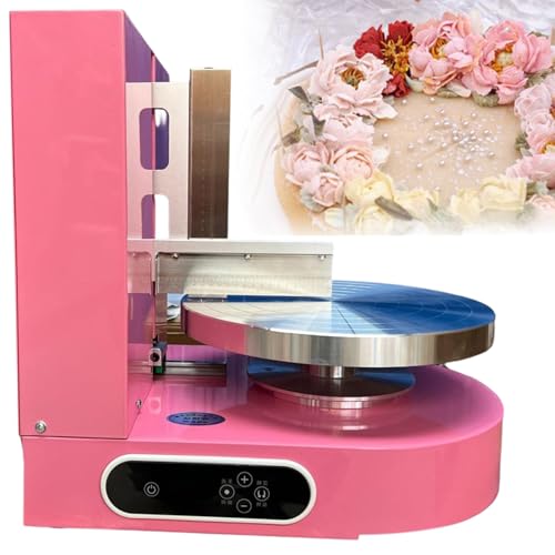 Elektrische Kuchendekorationsmaschine für professionelle Zuckerguss- und Cremebeschichtung, halbautomatischer Betrieb für perfekte Kuchenveredelung Elektrische Kuchendekorationsmaschine für professionelle Zuckerguss- und Cremebeschichtung, halbautomatischer Betrieb für perfekte Kuchenveredelung von Generisch