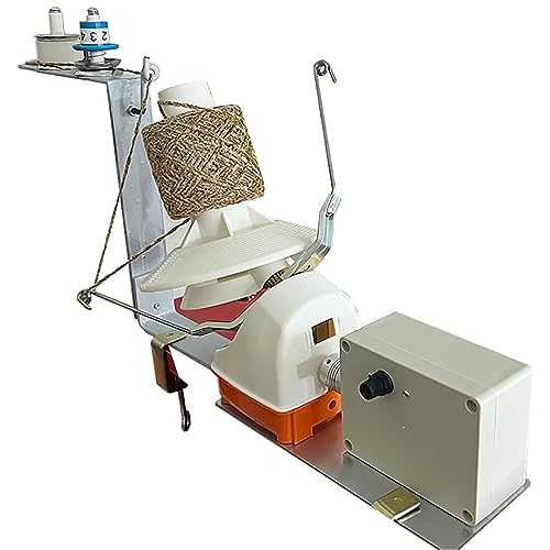 Elektromarnkugel Wickler - Automatische Strickwalze zum Häkeln und Stricken, 500 g Kapazität, niedriges Geräusch, einstellbare Geschwindigkeit, geeignet für Wolle, Schnur, Nylon Elektromarnkugel Wickler - Automatische Strickwalze zum Häkeln und Stricken, 500 g Kapazität, niedriges Geräusch, einstellbare Geschwindigkeit, geeignet für Wolle, Schnur, Nylon von Generisch