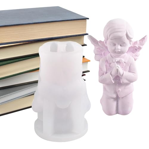 Engel Harzform - Baby Angel Kerzenform aus Silikon für die Kerzenherstellung Aesthetic Crafts Silikonformen für Gips, Eiswürfel, Duftkerzen, Seifen von Generisch