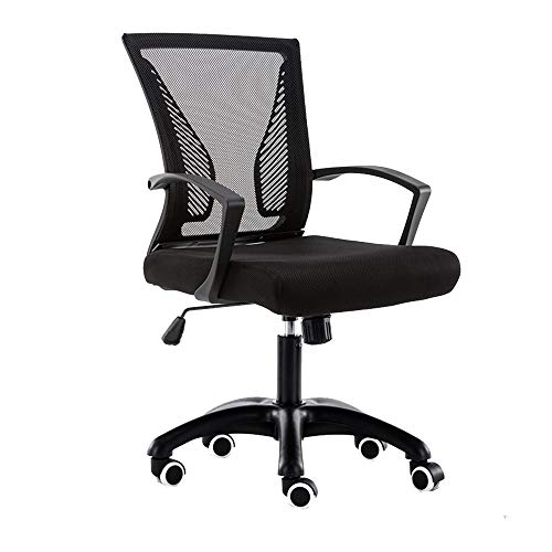 Ergonomischer Bürostuhl aus Netzstoff mit Hebe- und Drehfunktion, ideal für Arbeitszimmer, Büro, Schlafsaal, Chefsessel von Generisch