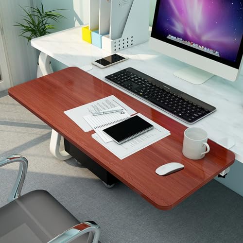 Faltbare 90°-Tastatur-Schreibtischablage, ergonomische Unterstützung für Computer-Tastatur und Maus, platzsparende Holzbüroverlängerung für Arbeit und Gaming, Größen 55, 65, 75 x 25 cm Faltbare 90°-Tastatur-Schreibtischablage, ergonomische Unterstützung für Computer-Tastatur und Maus, platzsparende Holzbüroverlängerung für Arbeit und Gaming, Größen 55, 65, 75 x 25 cm von Generisch