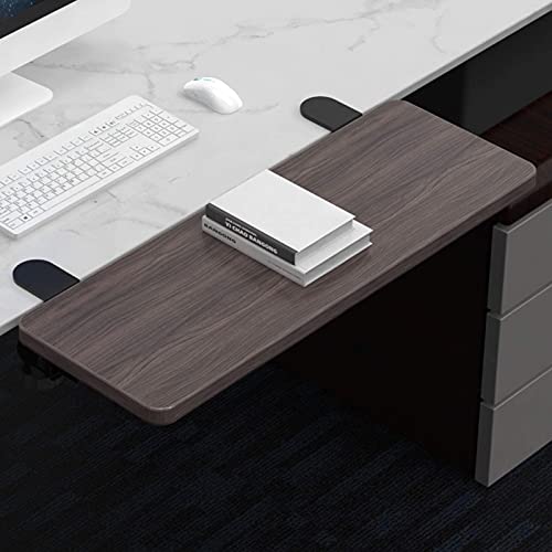 Faltbare Schreibtisch-Verlängerungsablage, Klemme für Tastatur, Schublade, Regalstütze, Computer-Armlehnenhalter, Mahagoni, 64 x 24 cm, verbessert den Arbeitsplatz und Komfort Faltbare Schreibtisch-Verlängerungsablage, Klemme für Tastatur, Schublade, Regalstütze, Computer-Armlehnenhalter, Mahagoni, 64 x 24 cm, verbessert den Arbeitsplatz und Komfort von Generisch