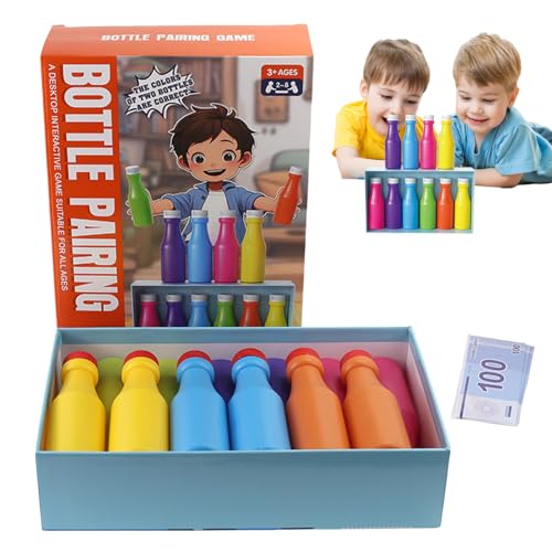 Familien Spiele - Flaschen Farbspiel Für Partys & Feiern | Interaktives Gesellschaftsspiel Mit Leuchtenden Flaschen Für Abendaktivitäten Bei Partys Drinnen & Draußen Erwachsenengruppen Und Familienfei Familien Spiele - Flaschen Farbspiel Für Partys & Feiern | Interaktives Gesellschaftsspiel Mit Leuchtenden Flaschen Für Abendaktivitäten Bei Partys Drinnen & Draußen Erwachsenengruppen Und Familienfei von Generisch
