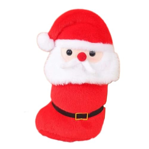 Festive Plush Christmas Animals | Adorable Tree Stuffed Decor | Unique Rustic Plush Toys Featuring Santa and Reindeer for Charming Holiday Display and Gifting von Generisch