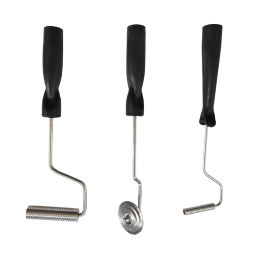 Fiberglas Laminatrolle - leichte Aluminiumlegierungsrollen 3x Glasfaser Werkzeugsatz | Hochfeste Laminierblasenwalzen Set | Professionelles Werkzeugset Fiberglas Laminatrolle - leichte Aluminiumlegierungsrollen 3x Glasfaser Werkzeugsatz | Hochfeste Laminierblasenwalzen Set | Professionelles Werkzeugset von Generisch