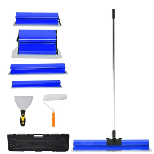 Flächenspachtel, Tapetenentferner, Spachtel Set, Edelstahl Spatel Werkzeug, 0,35 mm & 0,5 mm Dick, 100cm/ 80 cm / 60 cm / 40 cm / 20 cm, für Große Arbeitsbereiche, Wanddekoration und Bau Flächenspachtel, Tapetenentferner, Spachtel Set, Edelstahl Spatel Werkzeug, 0,35 mm & 0,5 mm Dick, 100cm/ 80 cm / 60 cm / 40 cm / 20 cm, für Große Arbeitsbereiche, Wanddekoration und Bau von Generisch