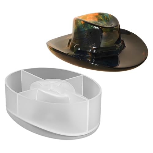 Fondant Silikonform | Westernhut Silikonform Mit Einfacher Entformung | Antihaft Backwerkzeug Aus Epoxidharz Wiederverwendbar Für Desserts Süßigkeiten Seife Eiskerzen Skulptur Bastelprojekte Fondant Silikonform | Westernhut Silikonform Mit Einfacher Entformung | Antihaft Backwerkzeug Aus Epoxidharz Wiederverwendbar Für Desserts Süßigkeiten Seife Eiskerzen Skulptur Bastelprojekte von Generisch