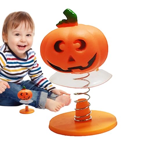 Frühlingswerfer Spielzeug für Kinder,Halloween Frühlingswerfer Spielzeug - Halloween-Bounce-Werfer-Dekoration | Neuartiges Frühlingsspielzeug für Versammlungen, Geschenke für Kinder, Kleinkinder und M von Generisch